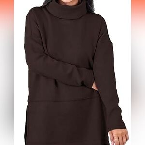 Air Essentials Turtleneck Tunic for Women, Tunic S